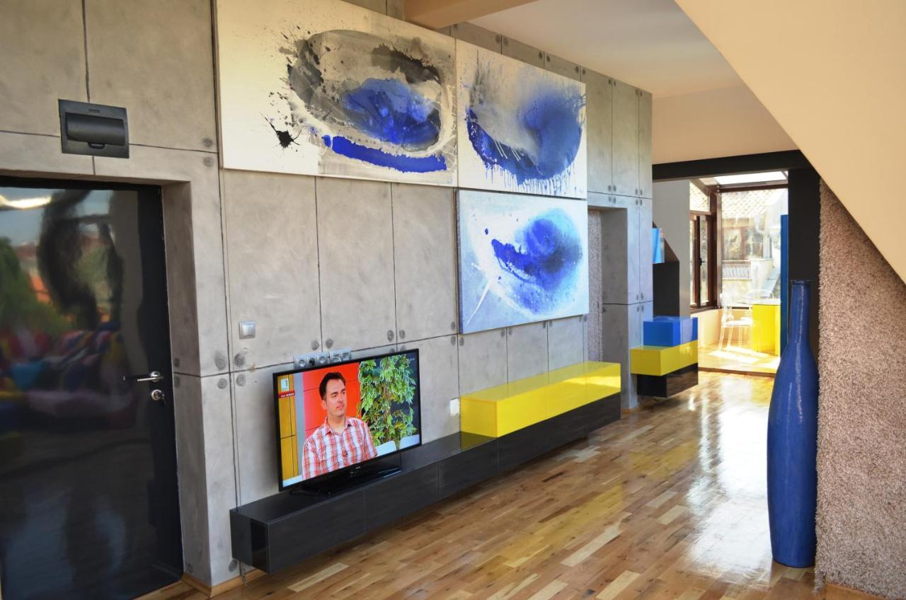 Appartement Art Penthouse à Burgas Extérieur photo
